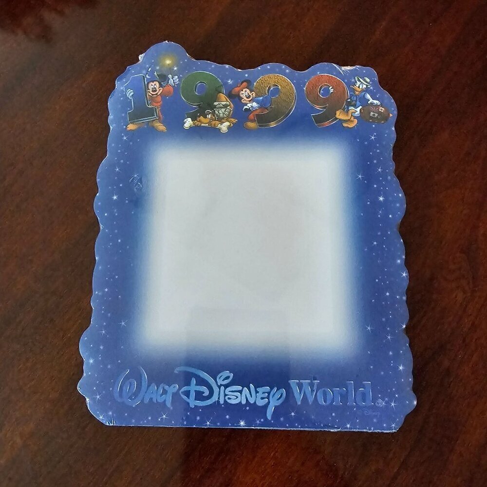 Vintage Walt Disney World 1999 Note Pad, Micky, Pluto, Minne, Donald, New Sealed